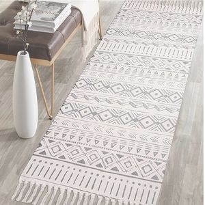 Pauwer Cotton Area Rugs Set 2 Piece w Tassel